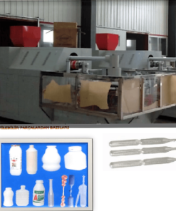 Ekstruzyon Şişirme Makinesi, plastik mini şişe üretimi