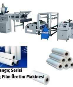 Streç film imalatı makinesi