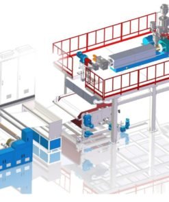 Meltblown Maske Filtre Kumaşı Üretim Makinesi