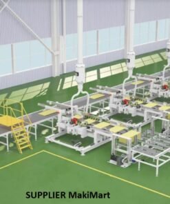 Alternative view of XPS Fombord Üretim Hattı Makinası