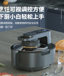 Alternative view of 5 Litre  Airfryer,  Yapışmaz Yağsız Hava Sirküle Camlı Kızartma Makinesi